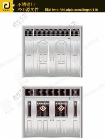 不锈钢门图片