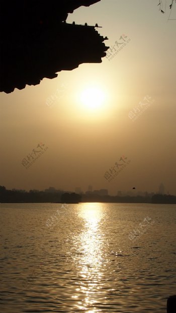 大明湖的早晨图片