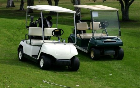 高尔夫球车图片