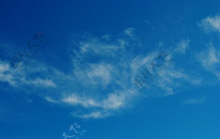 美妙的蓝天白云图片