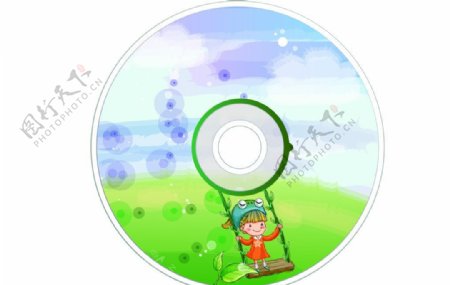 儿童CD光盘设计图片