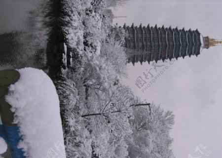 常州红梅公园天宁宝塔图片
