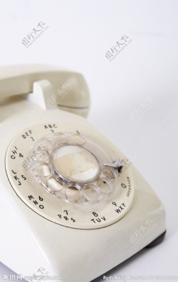 电话机白色电话机图片