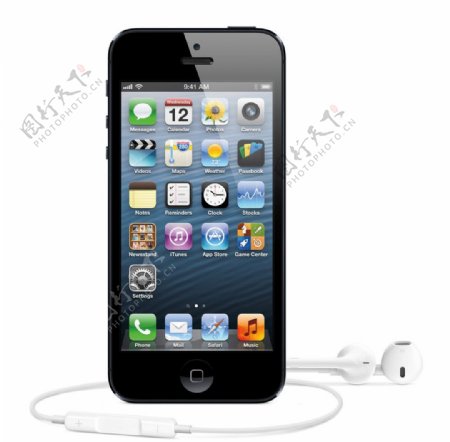 苹果iphone5黑色图片