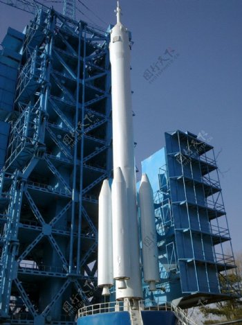 火箭发射塔图片