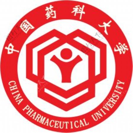 中国药科大学校标红图片
