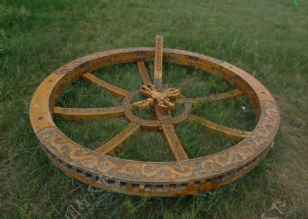 蒙古车轮图片