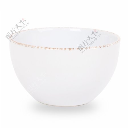 白色陶瓷碗分层图片