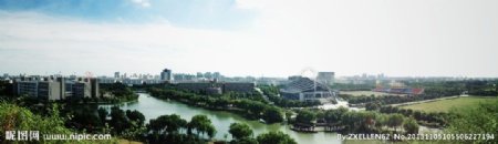 上海工程技术大学全景图片
