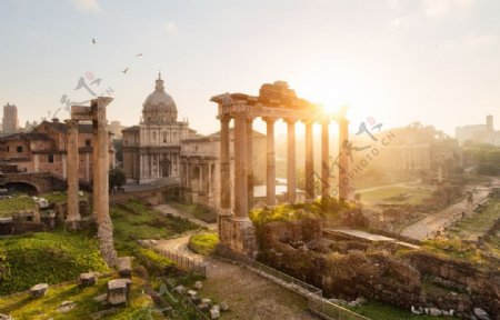 古罗马建筑图片