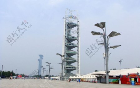 奥林匹克公园玲珑塔图片