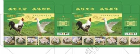 鸡肉鸭肉食品包装肉食品冷冻食品包装图片