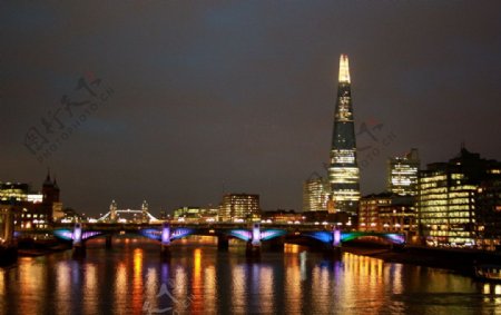 伦敦炫彩场景图片