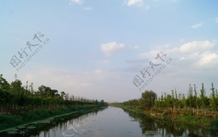 清河入滇池河道图片