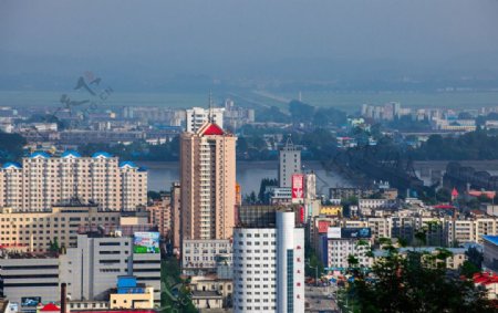 丹东市景图片