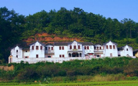 梅州荷泗蕉坑民俗村落古建图片