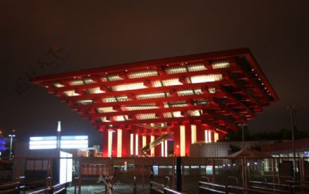 上海世博园中国馆图片
