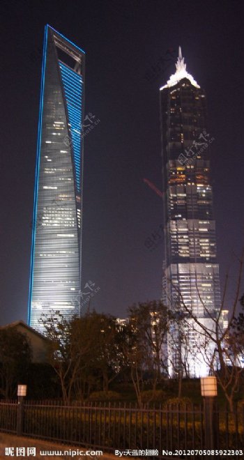 上海金茂大厦上海夜景图片