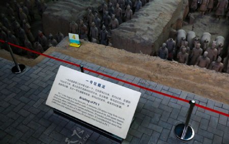 秦始皇兵马俑博物馆图片