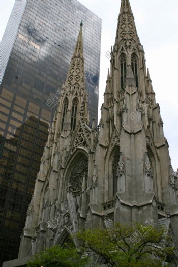 纽约现代建筑与古典建筑图片
