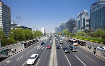 北京交通景象图片