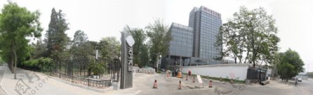 北京科技大学天工大厦180度全景图片