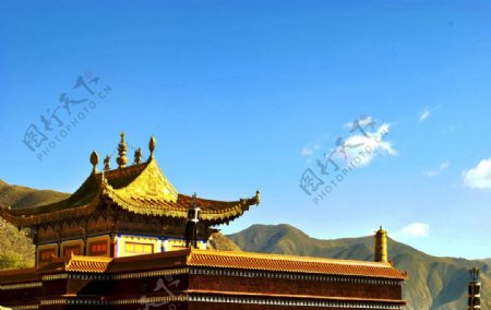 藏教寺庙图片