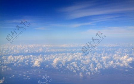 俯瞰云海图片