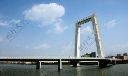 襄汾县汾河景观桥图片