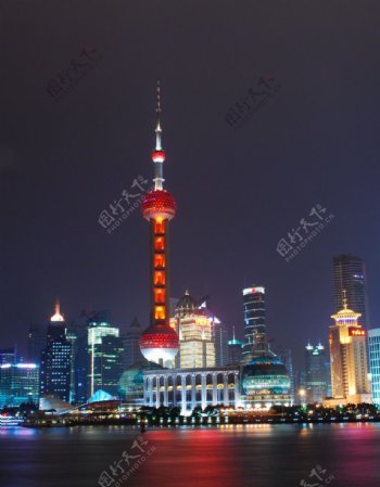 美丽的上海之夜图片