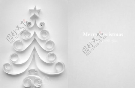 白色圣诞图片