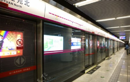 北京地铁摄影图片