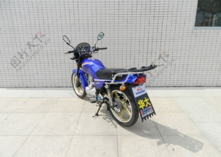 摩托车HJ1255B蓝色图片