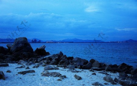 海南蜈支洲岛白沙滩图片