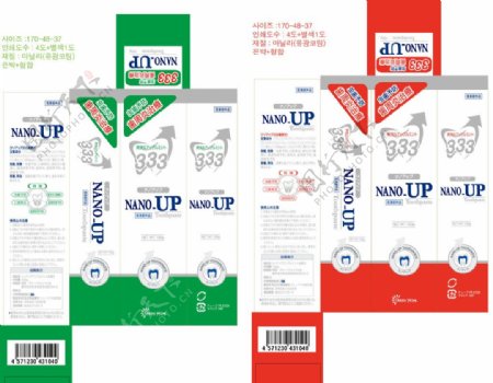 韩国A牙膏盒子图片
