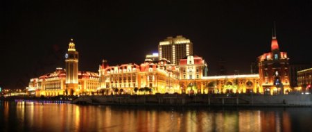 津湾广场之夜图片