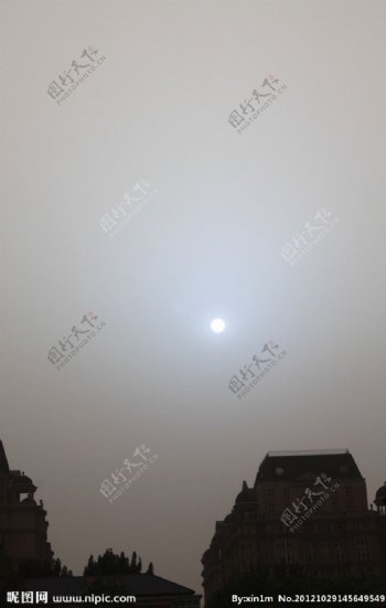 北京沙尘暴图片