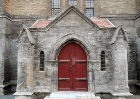 安立甘教堂正门图片