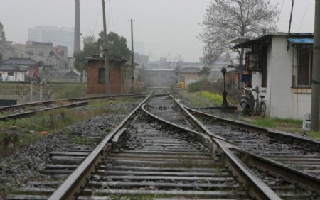 铁路道岔图片
