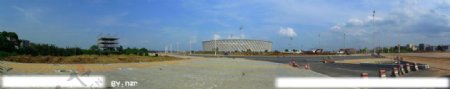 惠州省运会体育主场馆图片