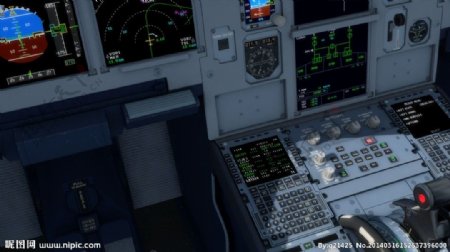 A320驾驶舱图片