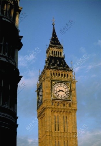 英国钟楼图片