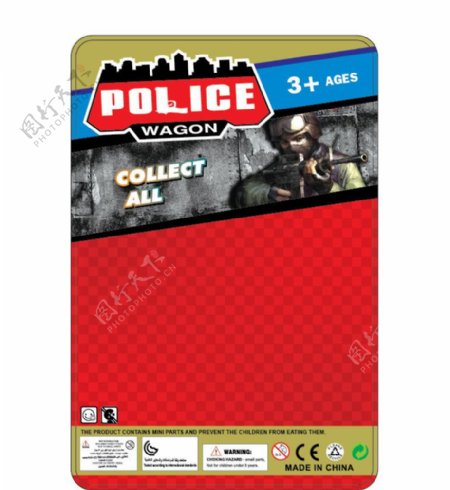 警察系列卡板图片