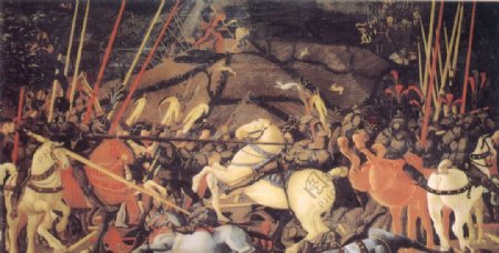 圣罗马诺之战图片