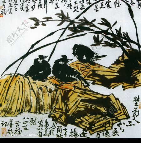 李苦禅国画图片