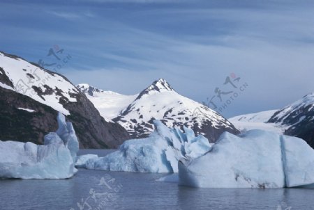 冰湖图片