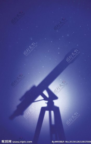 物件光影投射望远镜图片