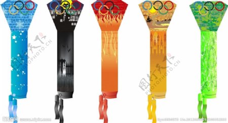 奥运柱图片