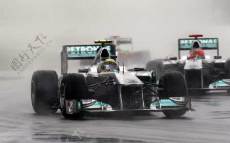 F1赛车竞技图片
