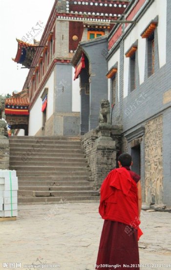 塔尔寺喇嘛图片